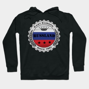 Russland Russia Flag Design Hoodie